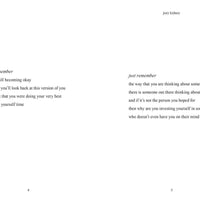 'Just Remember' (Book)