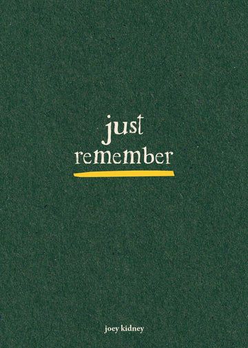 'Just Remember' (Book)