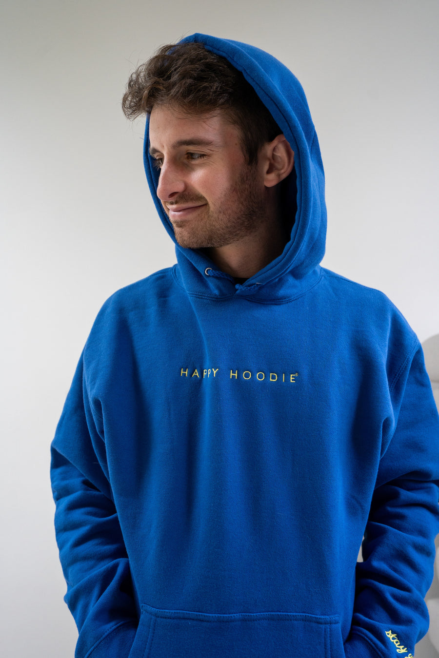 Happy Hoodie - Royal (P)