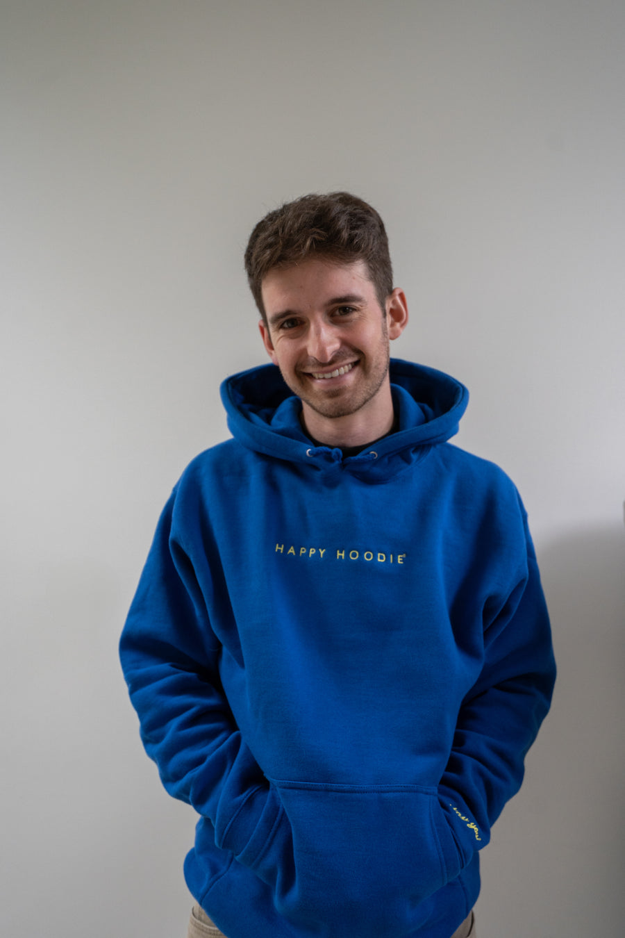 Happy Hoodie - Royal (P)