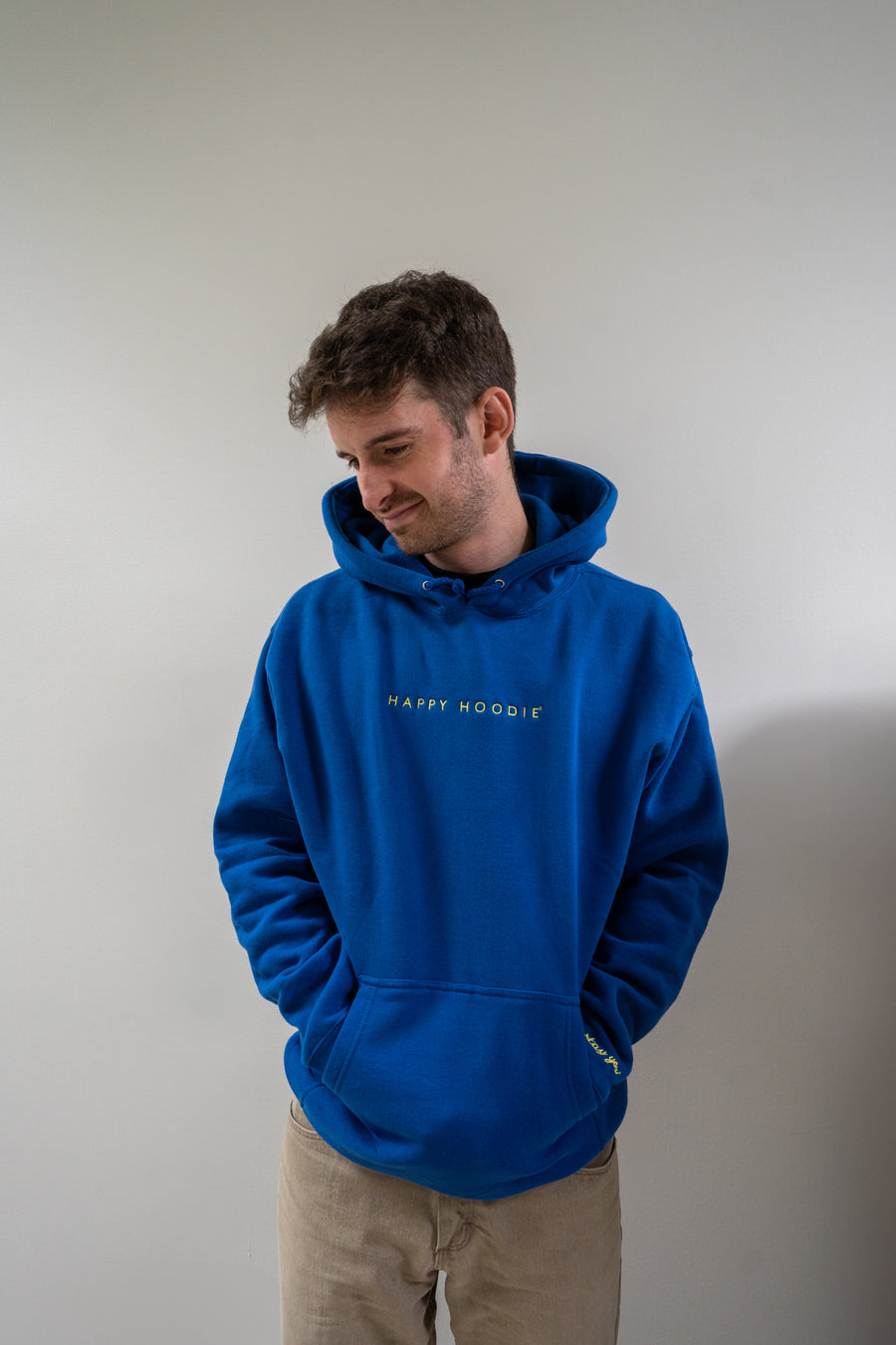 Happy Hoodie - Royal (P)