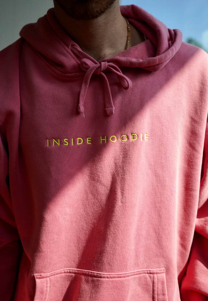 'Inside Hoodie' (Garment Dyed)